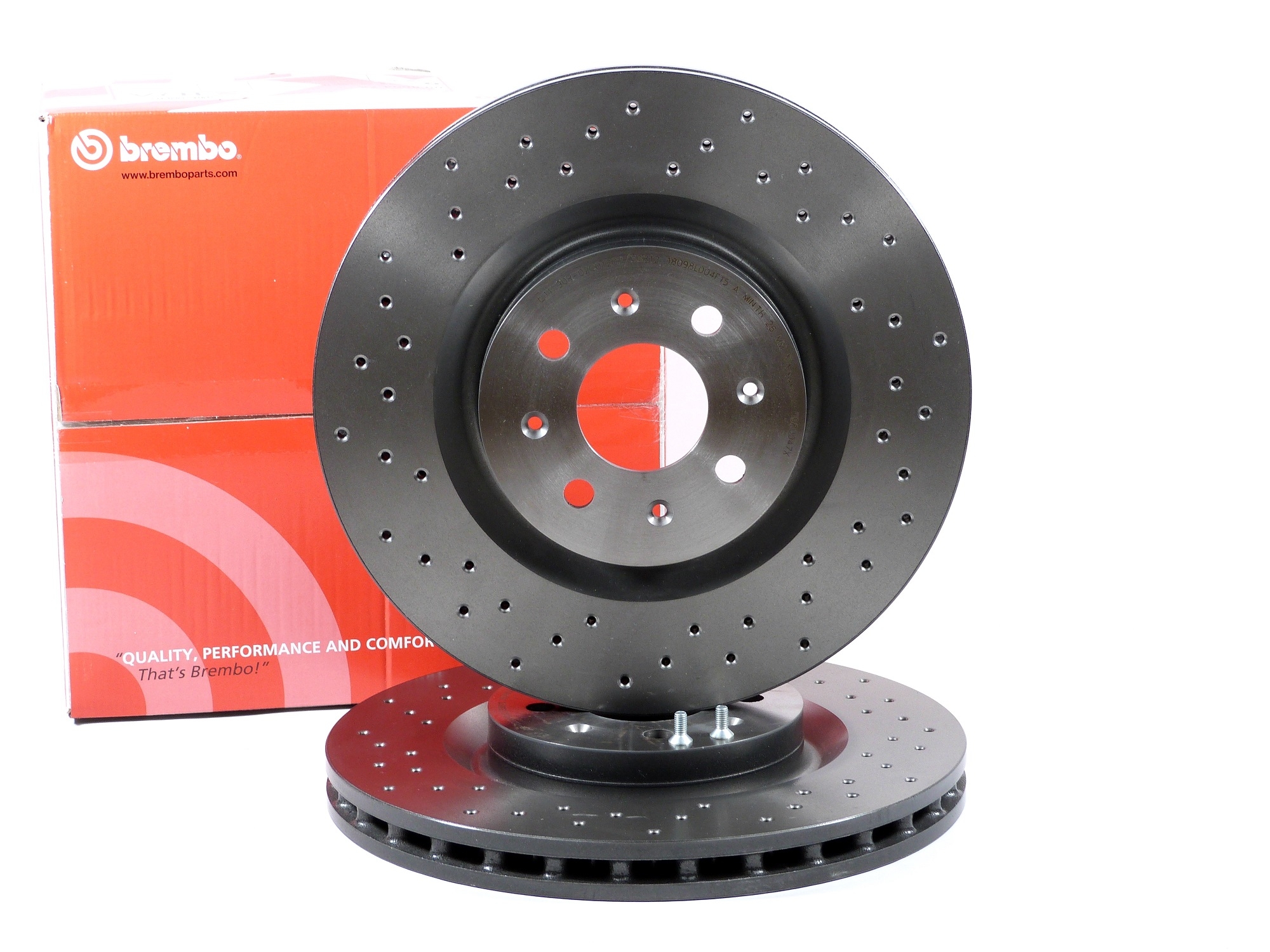 Brembo Bremsscheibensatz 09.8004.7X